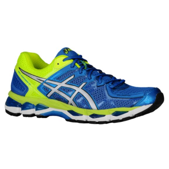 NEW Asics GEL Kayano 21 Men’s Royal Lightning Flash Yellow Men's 9 US 42.5 EUR - Picture 1 of 10